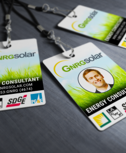 Crachás em Plástico Compacto 75g - 4x4 Frente e Verso