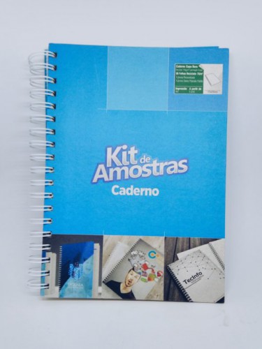 Cadernos Personalizados – 15 x 21 cm – c/ Wire-O