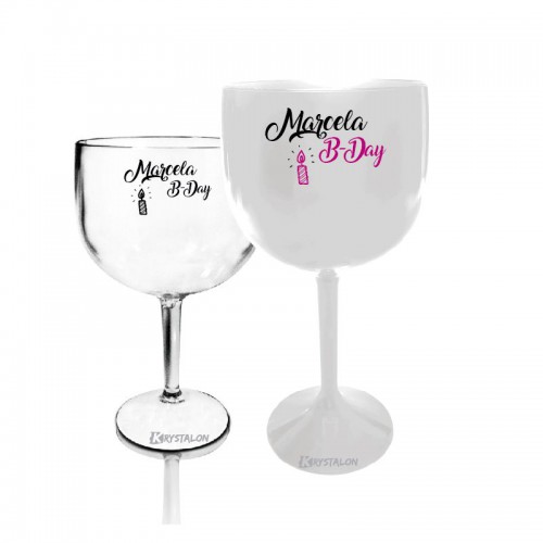 Taças de Gin Personalizadas em Acrílico 300 ml