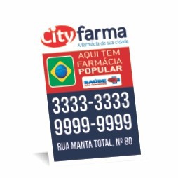 500 Imãs de Geladeira 7,0 x 5,0 cm c/ Manta Total