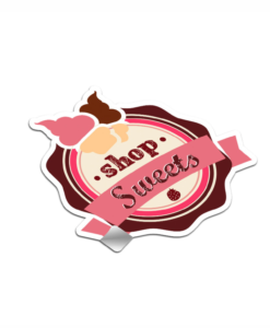 Adesivos com Corte Personalizados para Festas