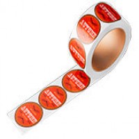 100 Rótulos em BOPP 3x3 cm 