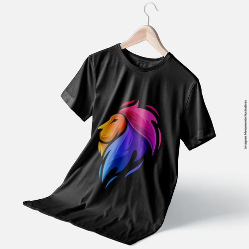 Camisas Coloridas com Estampa em DTF Colorido